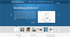 Desktop Screenshot of dentistryhealth.com